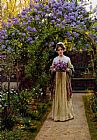 Lilac by Edmund Blair Leighton